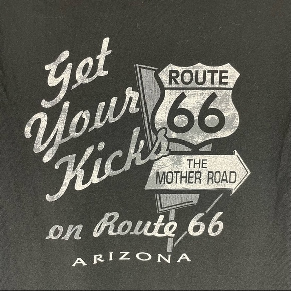 T shirt Rout 66 size S - Picture 2 of 6